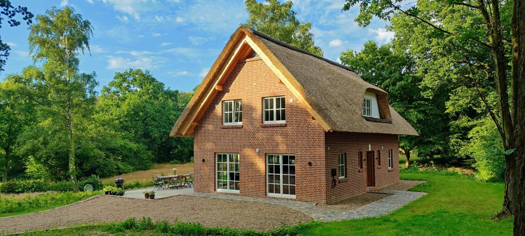 Reetdachhaus In Der Bremer Schweiz Exterior photo